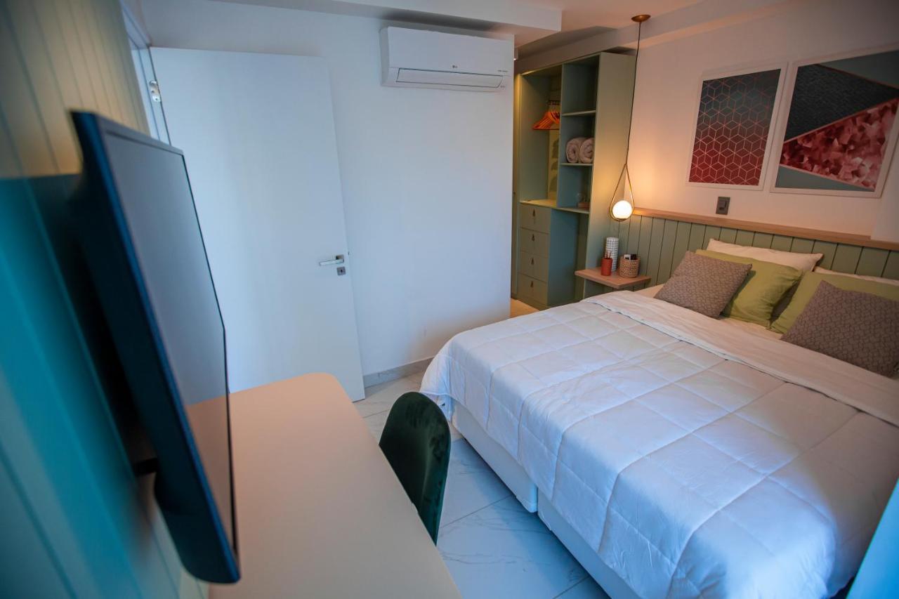 Apartamento Com Jacuzzi Na Beira Mar De Joao Pessoa No Branco Haus ภายนอก รูปภาพ