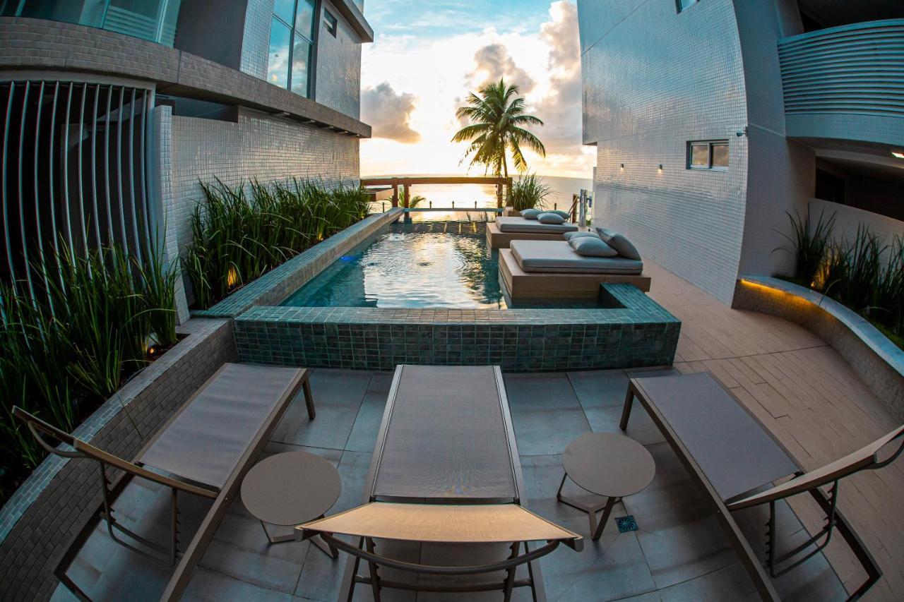 Apartamento Com Jacuzzi Na Beira Mar De Joao Pessoa No Branco Haus ภายนอก รูปภาพ