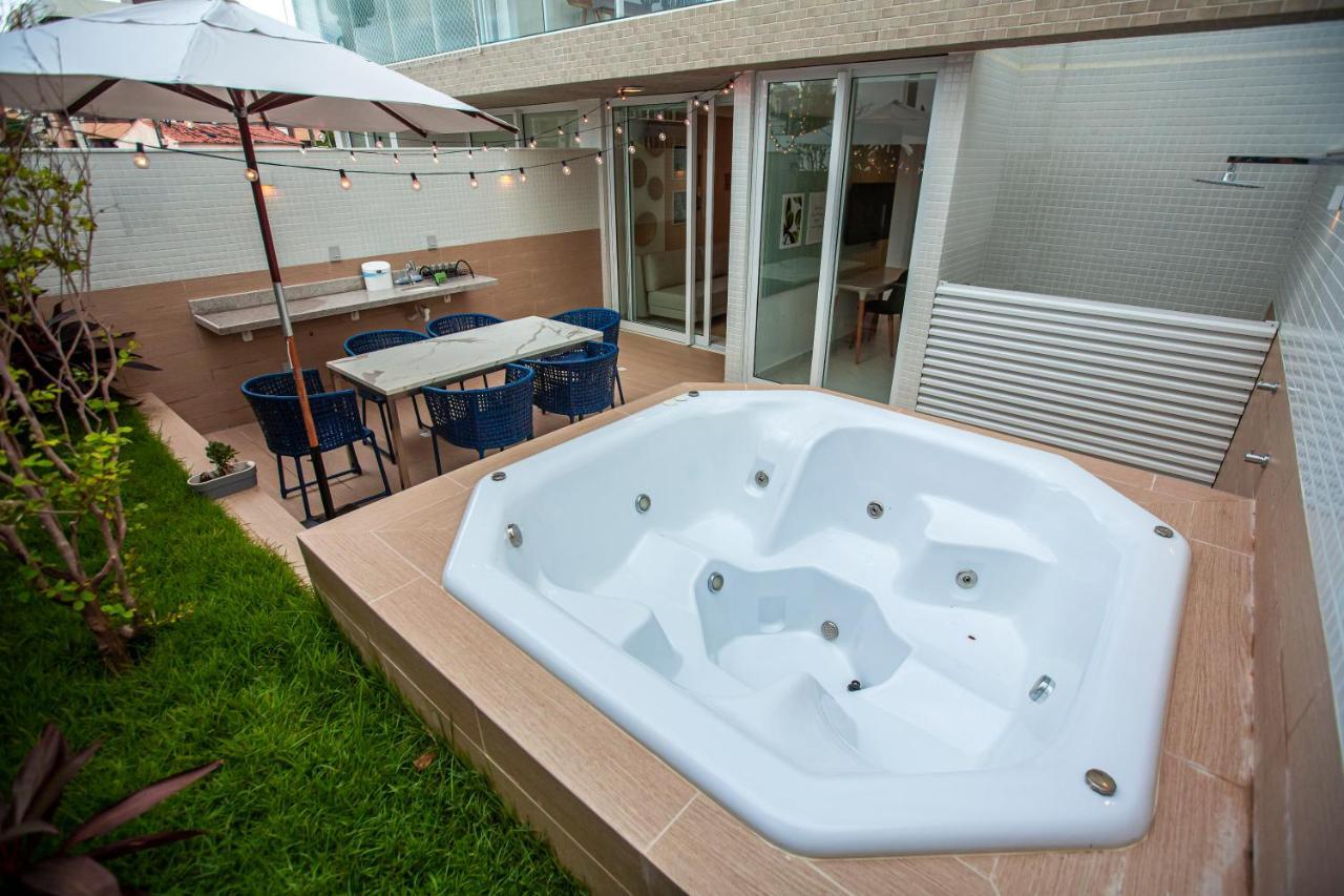 Apartamento Com Jacuzzi Na Beira Mar De Joao Pessoa No Branco Haus ภายนอก รูปภาพ