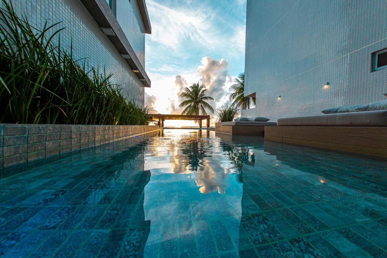 Apartamento Com Jacuzzi Na Beira Mar De Joao Pessoa No Branco Haus ภายนอก รูปภาพ