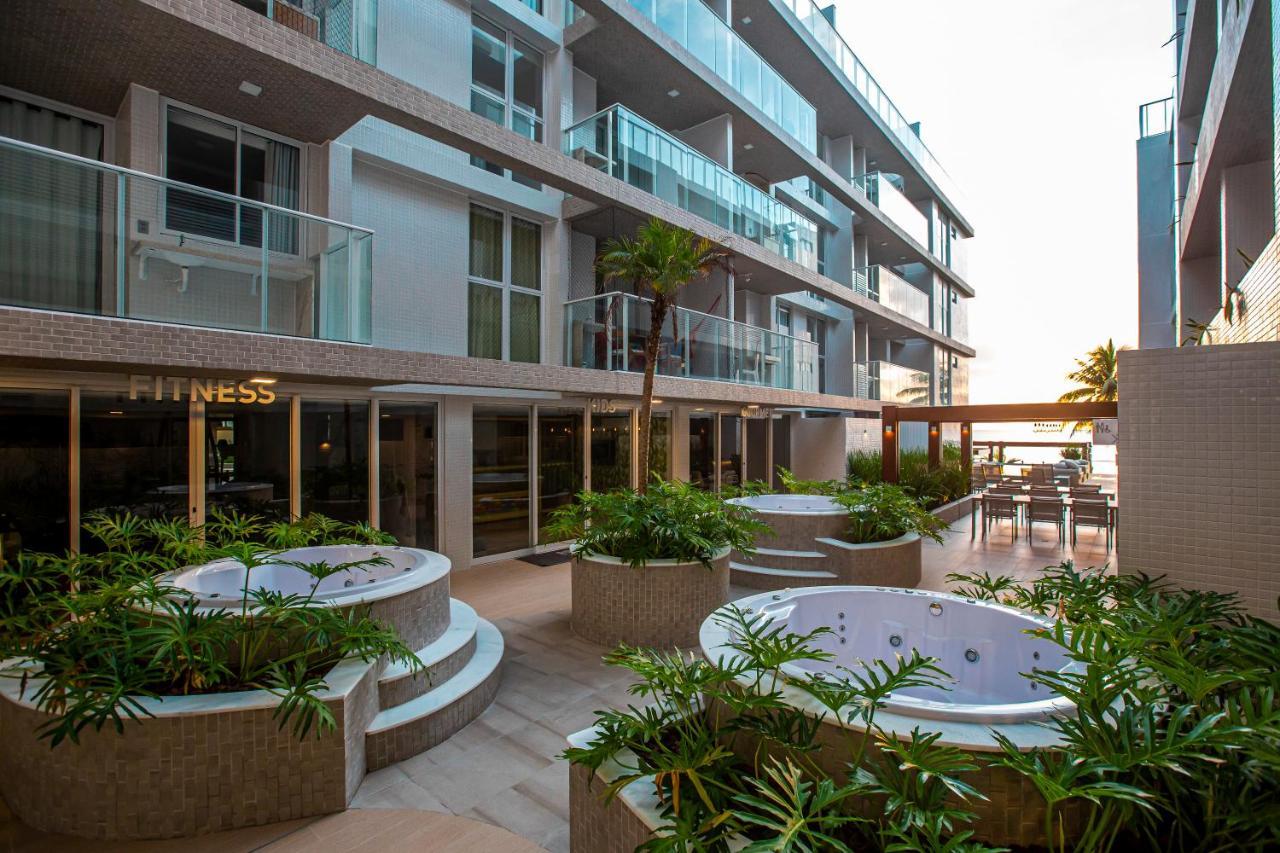 Apartamento Com Jacuzzi Na Beira Mar De Joao Pessoa No Branco Haus ภายนอก รูปภาพ